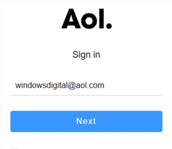 Übernahme der AOL-Mailbox einer anderen Person