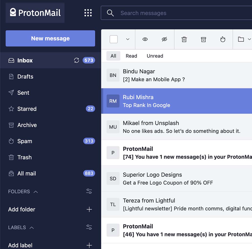 ProtonMail-Postfach hacken